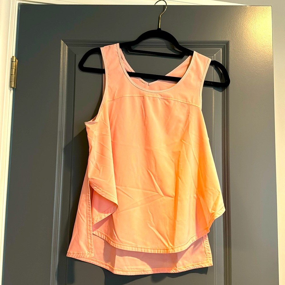 Lululemon Pink Workout Top, Size Small